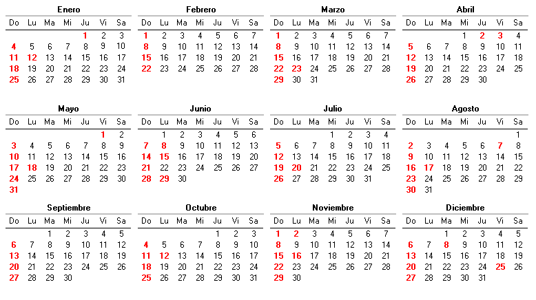 Calendario 2014 - EnlaceTotal.com